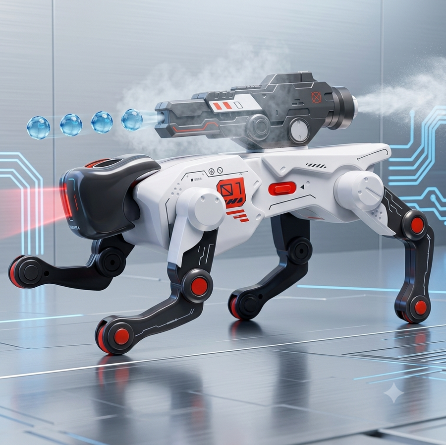 AI Intelligent Mechanical Dog – 2.4GHz Remote Control STEM Robot