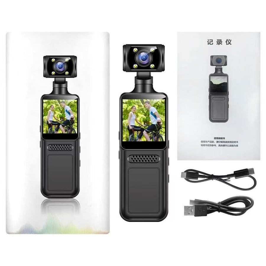 3-Axis Gimbal Stabilizer Compact Full-HD Video Recorder 2-Inch Display