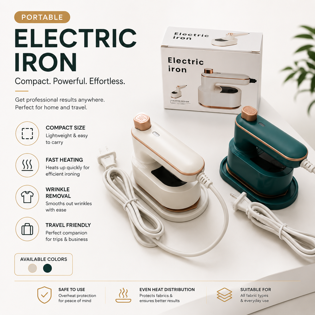 Foldable Electric Iron