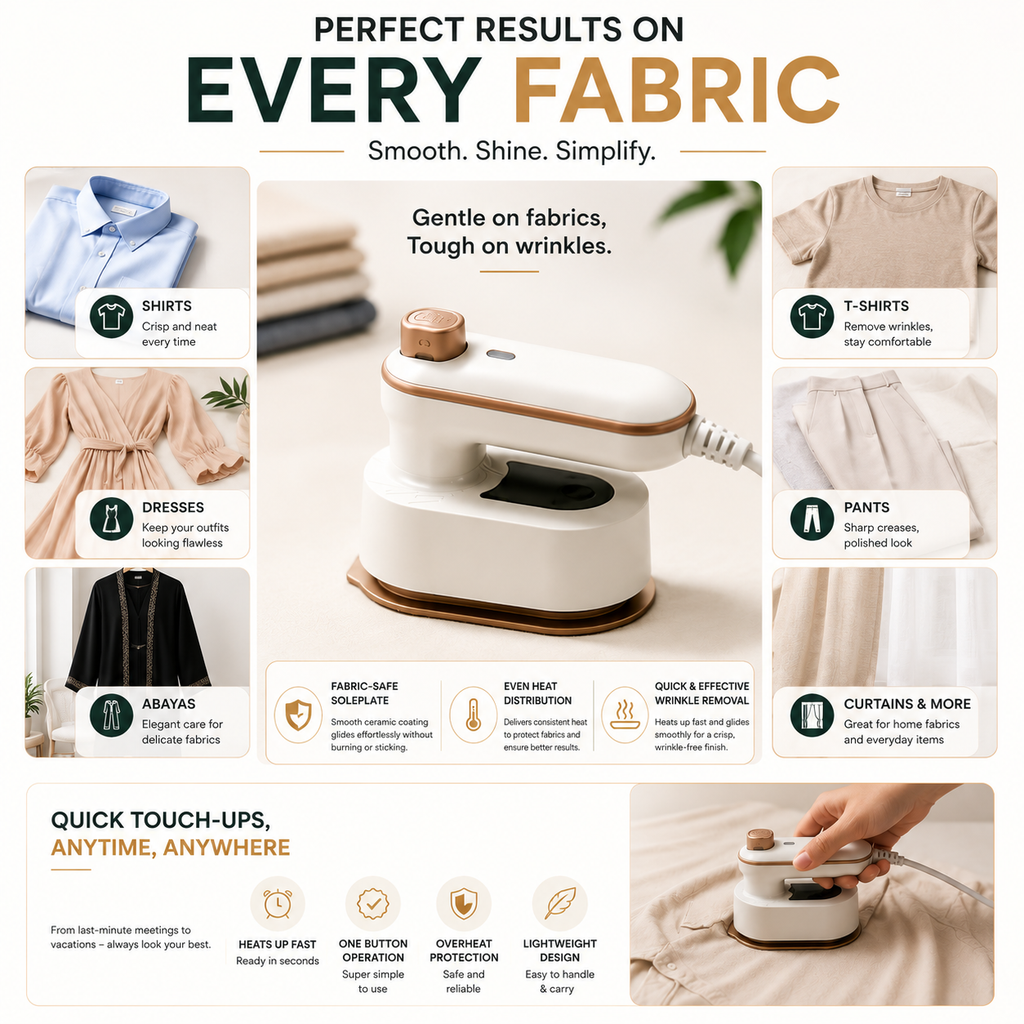 Foldable Electric Iron