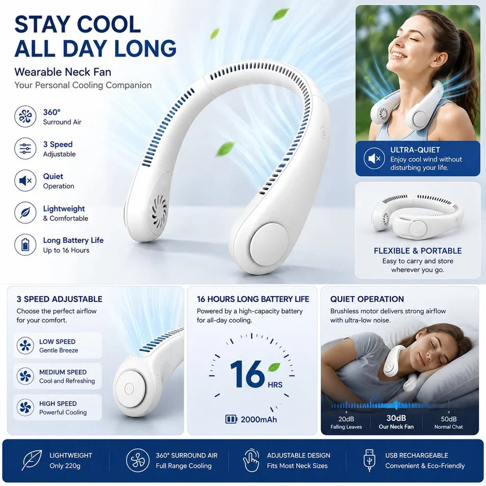 Vaneless Neck Hanging Fan
