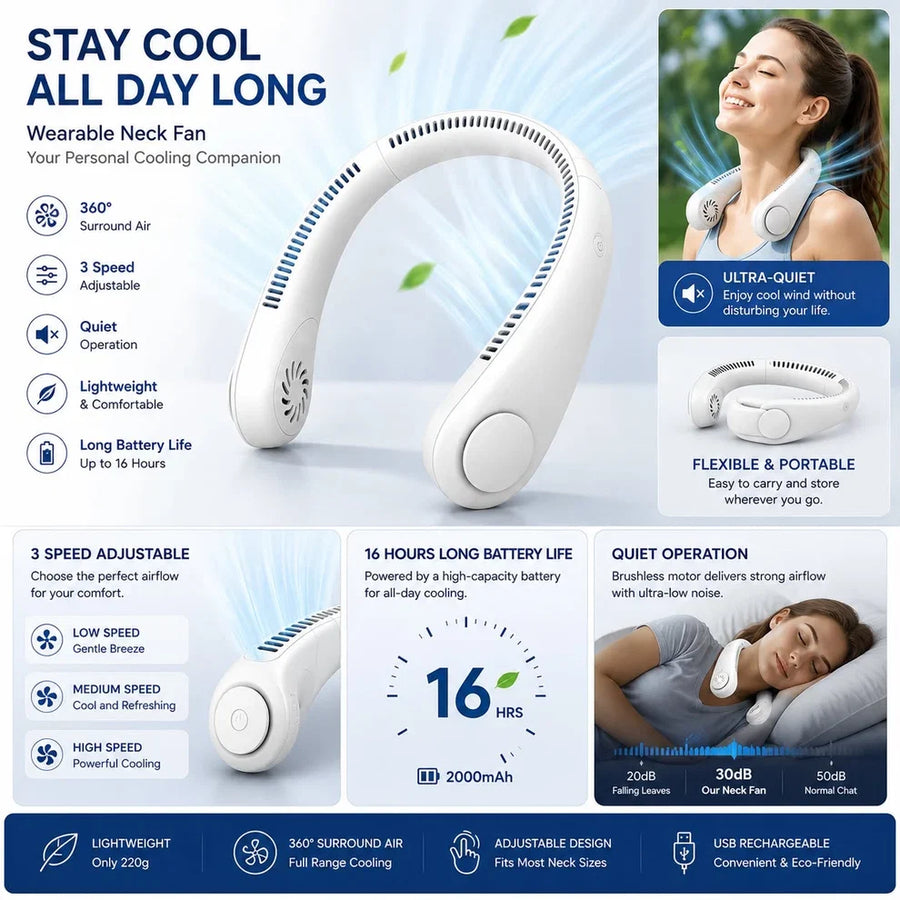 Vaneless Neck Hanging Fan