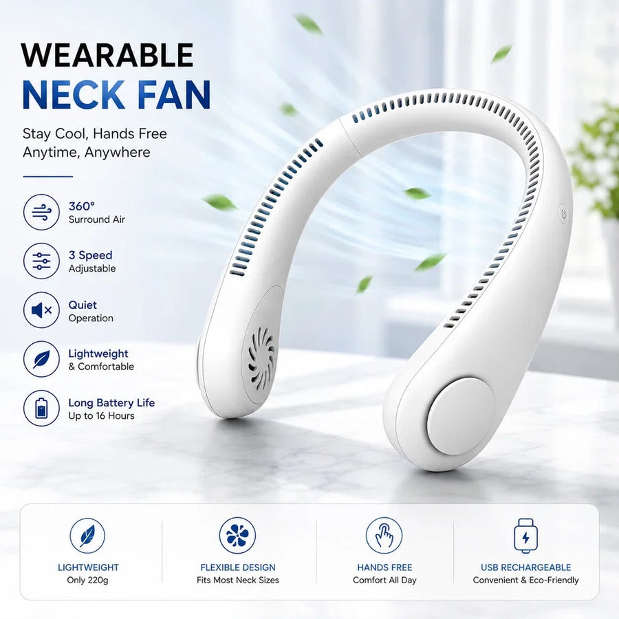 Vaneless Neck Hanging Fan