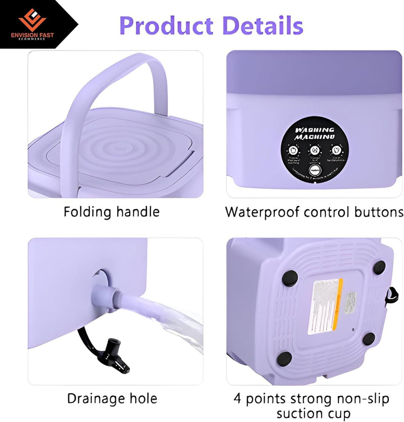 Busy Mom’s Mini Washer – Perfect for Baby Clothes