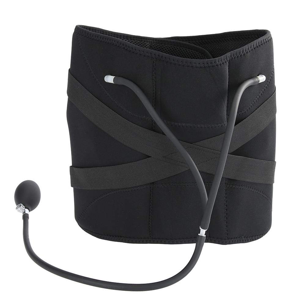 Rhombus Air Pressure Lumbar Support Belt Black